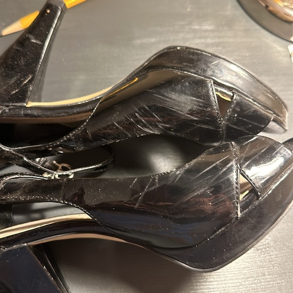 4” Franko Sarto Ankle Strap Heels - Picture 4 of 4